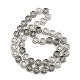Pearl Luster Plated Electroplate Glass Transparent Beads Strands EGLA-G037-10A-PL02-2