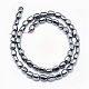 Non-magnetic Synthetic Hematite Beads Strands G-L488-B-15-3