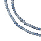 Elektroplatte Milchglas Perlen Stränge EGLA-N006-036-4