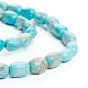 Brins de perles de jaspe impérial naturel G-I269-03-3
