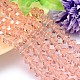 Faceted Cone Imitation Austrian Crystal Bead Strands G-M187-10mm-18A-1