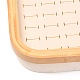 Joyeros de madera de terciopelo de moda RDIS-B003-02-2