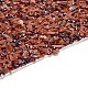 Synthetic Goldstone & Seed Beads Self-Adhesive Patches DIY-WH0188-10B-4