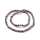 Brins de perles de verre galvanisées à facettes (32 facettes) rondes demi-arc-en-ciel EGLA-J130-HR19-3