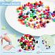 arricraft 500 Pcs Plastic Beads KY-AR0001-13-4