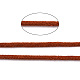 コットン糸  マクラメコード  装飾的な糸のスレッド  DIYの工芸品について  ギフトラッピングとジュエリー作り  チョコレート  3mm  約109.36ヤード（100m）/ロール。 OCOR-T001-02-05-3