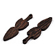 Colgantes de madera de wengué natural WOOD-T023-38-3
