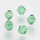 Abalorios de cristal austriaco de imitación SWAR-F022-4x4mm-218-3