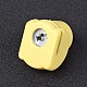 Random Single Color or Random Mixed Color Mini Plastic Craft Paper Punch Sets for Scrapbooking & Paper Crafts AJEW-L051-04-2
