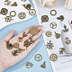 SUPERFINDINGS 108PCS 18Style Alloy Pendants FIND-FH0008-43-4