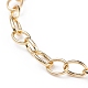 Brass Cable Chain Bracelet X-BJEW-JB07079-4