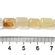 Topazio naturale perle di giada fili G-G085-A12-01-4