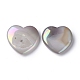 Electroplated Natural Agate Home Heart Love Stones G-Z011-A01-2