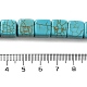 Chapelets de perles en turquoise synthétique TURQ-F009-02D-02-5