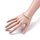 Bracelet cordon tressé en nylon et polyester BJEW-JB07676-3