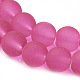 Chapelets de perles en verre transparent GLAA-S031-8mm-35-3