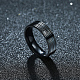 Regali di san valentino anelli per uomo in acciaio al titanio con zirconi cubici RJEW-BB16446-8-5