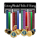PH PandaHall Inspirational Quote Medal Holder ODIS-WH0045-013-1