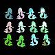 Confettis de dispersion de table en plastique de couleur arc-en-ciel HAWE-PW0001-177-1