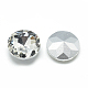 Cabujones de cristal con rhinestone RGLA-T029-20mm-01-2
