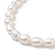 Collares de perlas naturales para mujer NJEW-JN04107-01-4