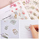 GLOBLELAND 24Pcs Paper Self-Adhesive Leaf Stickers Small Green Plant Stickers Planner Sticker Plant Decorative Decals Craft Scrapbooking Sticker Set for Diary Album Notebook DIY Arts and Crafts DIY-GL0004-11-3