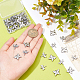 DICOSMETIC 40Pcs 2 Style Stainless Steel Animal Pendant Charms Dragonfly and Butterfly Dangle Charms Puffed Earring Pendant Charms for DIY Jewelry Crafts Making STAS-DC0007-86-2