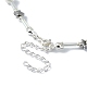 Collier de perles étoile en alliage et perles naturelles pour femmes NJEW-TA00130-5