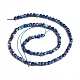 Chapelets de perles en lapis-lazuli naturel G-E560-A08-4mm-2