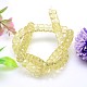 Faceted Flat Round Imitation Austrian Crystal Bead Strands G-M189-4x8mm-09A-2