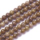 Chapelets de perles en pierre gemme naturelle G-P424-D-4mm-2