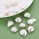 Perlas de perlas naturales keshi PEAR-N020-L11-1