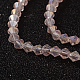 Glass Beads Strands GB4mm29Y-AB-1
