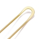 Brass Hair Fork Findings KK-F830-01G-3