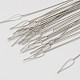 ステンレス鋼の編み針  ステンレス鋼色  150x0.6mm  ピン：0.6mm  約5個/袋 TOOL-N004-02C-2
