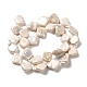 Chapelets de perles en Keshi naturel PEAR-E016-041-2