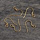 Real 18K Gold Plated Sterling Silver Earring Hooks STER-K015-H127-G-2