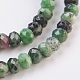 Natural Ruby in Zoisite Beads Strands G-F568-095-C-3