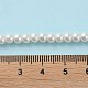 Cottura dipinto di perle di vetro perlato fili di perline rotondo HY-Q003-4mm-01-5