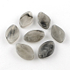 Perles oeil cheval acryliques imitation de pierres précieuses OACR-R039-M-2