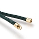 Nylon Twisted Cord Armband machen MAK-M025-123-2