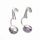 Trendy Glass Beads Clip-on Earrings EJEW-JE01519-01-2