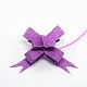 Glitter Handmade Elastic Packaging Ribbon Bows AJEW-J023-01-12mm-1