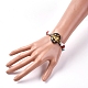 Buddhistisches Thema Guan Yin Stretch Armbänder BJEW-JB04873-03-4
