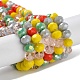 Chapelets de perles en verre EGLA-A034-M8mm-44-2