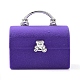 Bolso de señora con joyeros de terciopelo en forma de oso VBOX-L002-E01-1