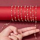 Handgefertigte Perlenkette aus Messing CHC-SZ0001-21-5