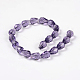 Faceted Drop Imitation Austrian Crystal Glass Bead Strands G-PH0010-26-10x8mm-1