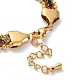 Goldene 304 dreilagige mehrsträngige Armbänder aus Edelstahl BJEW-C045-01A-G-4