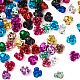 Fashewelry 650 pcs 13 couleurs cabochons en aluminium MRMJ-FW0001-01B-2